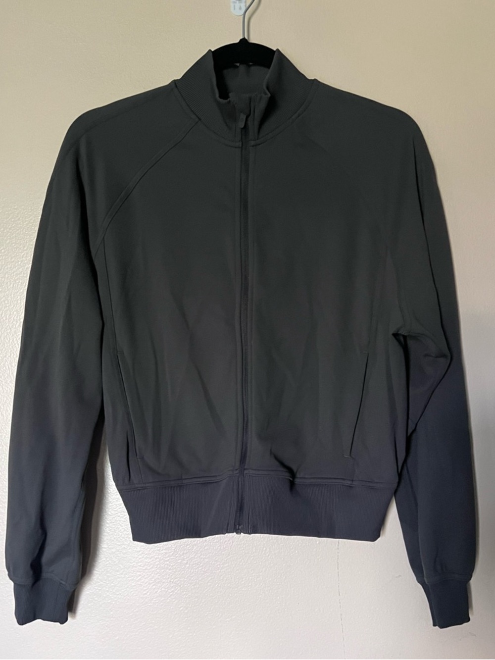 lululemon athletica Wunder Train Track Jacket Twill Graphite Gray